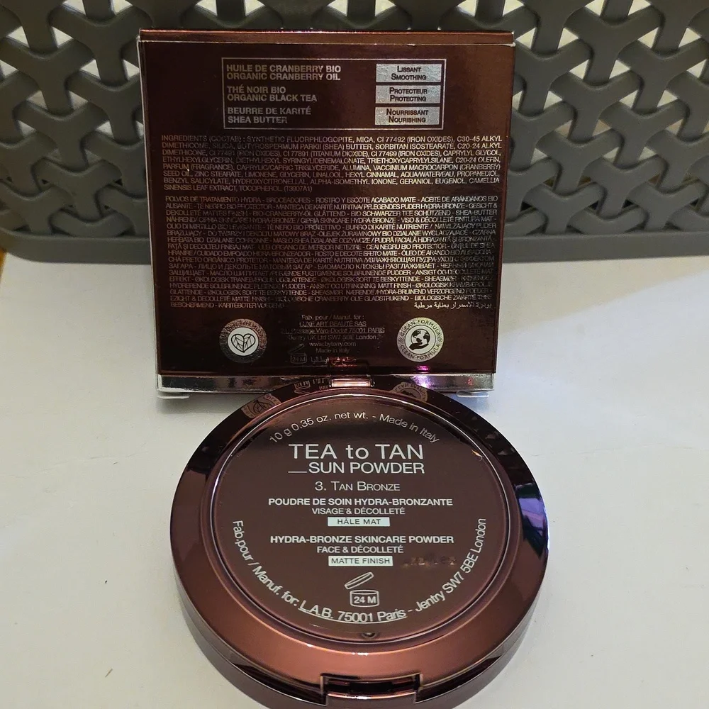 By Terry Tea to Tan Sun Powder 3 TAN BRONZE. PRICE IS FIRM, TY